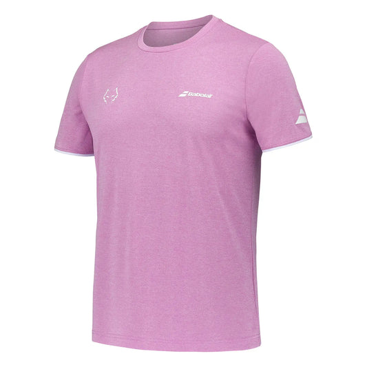 T-SHIRT BABOLAT JUAN LEBRÓN (fucsia)